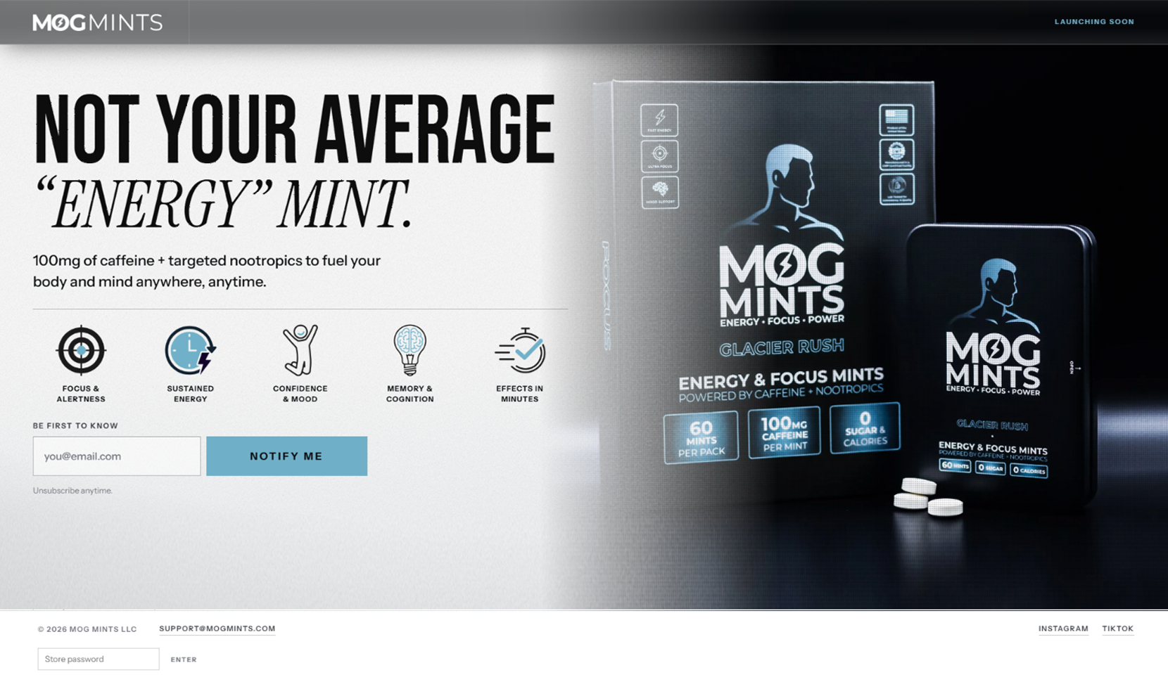 Mog Mints svetainė